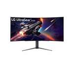 LG UltraGear 45GR95QE monitor, 21:9, 3440x1440, 240Hz, HDMI, Display port, USB