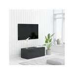 VIDAXL TV omarica siva 80x34x30 cm iverna plošča