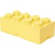 LEGO® škatla za shranjevanje, 25x50 cm, svetlo rumena