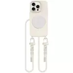 Ovitek TECH-PROTECT MAGNECKLACE MAGSAFE IPHONE 15 PRO COSMIC LATTE (5906302313136)