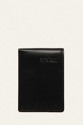 Strellson usnjena denarnica - rjava. Mala denarnica iz kolekcije Strellson. Model izdelan iz naravnega usnja.