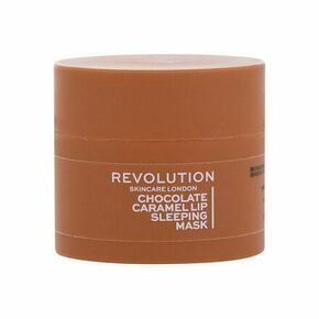 Revolution Skincare Lip Sleeping Mask balzam za ustnice 10 g odtenek Chocolat Caramel