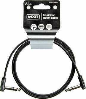 Dunlop MXR DCISTR3RR Ribbon TRS Cable Črna 0
