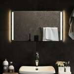 shumee LED kopalniško ogledalo 70x40 cm