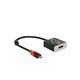 KAB USB C &gt; Adapter HDMI 4 K / 30 Hz Buchse schwarz DP-Alt Mode Delock