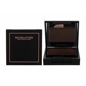 Makeup Revolution London Glossy Brow gel za obrvi 5 g odtenek Medium za ženske