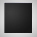 vidaXL Roleta za okna 160 x 230 cm črna