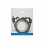 Lanberg lanberg ca-dpdp-10cc-0030-bk displayport kabel 3 m črn
