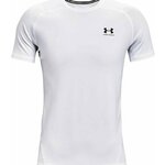 Under Armour moške majica HG Armour Fitted SS-WHT
