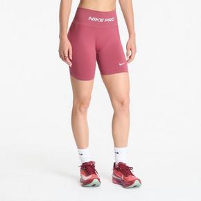 Kratke hlače Nike Pro Seamless Women's High-Waisted 5" Biker Shorts Pink Smoke/ White S