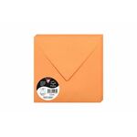 WEBHIDDENBRAND Clairefontaine barvna kuverta 165 × 165 mm, 20 kosov oranžna, 165 × 165 mm