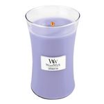 WEBHIDDENBRAND Ovalna vaza za sveče WoodWick, Kopel sivke, 609,5 g