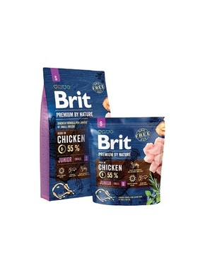 Krma brit premium by nature junior s piščanec 8 kg