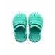 Otroški sandali Havaianas CLOG turkizna barva - turkizna. Otroški sandali iz kolekcije Havaianas. Model je izdelan iz sintetičnega materiala. Idealno za bazen, plažo ali sprehode.