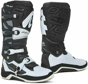 Forma Boots Pilot Black/White 40 Motoristični čevlji