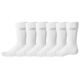 Nogavice New Balance Performance Basic Crew, 6 parov, bele (XL (EU 47-48))