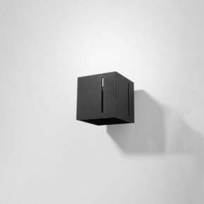 Črna stenska svetilka Pax – Nice Lamps