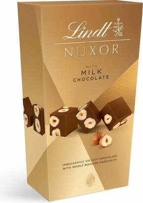 Lindt Nuxor praline - mlečna čokolada - 165 g