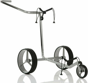 Jucad Carbon 3-Wheel Silver/Black Ročni voziček za golf