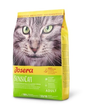 JOSERA SensiCat - hrana za izbirčne mačke z občutljivimi želodci 10 kg