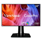 ViewSonic VP3268 monitor, IPS, 31.5", 16:9, 3840x2160, 75Hz, HDMI, Display port, USB