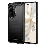 Ovitek Carbon Shield TPU za Honor 100 Pro - Črna KP30019