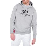 Alpha Industries Športni pulover 173 - 177 cm/S Basic Hoody