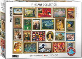 EuroGraphics Puzzle Kolaž: Čudovita umetnost 1000 kosov