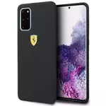 Ovitek Ferrari Hardcase FESSIHCS67BK S20+ G985 black Silicone (FESSIHCS67BK)