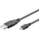Goobay USB 2.0 kabel A -&gt; Micro USB B, 1m.