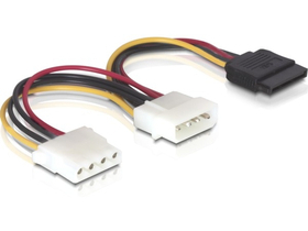 Delock 60103 SATA HDD - Molex (moški/ženski) omrežni kabel