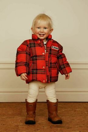 Otroška jakna Mini Rodini rdeča barva - rdeča. Otroški jakna iz kolekcije Mini Rodini. Podložen model