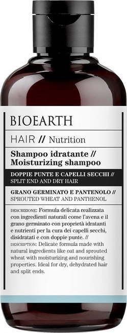"bioearth Vlažilen šampon - 250 ml"