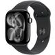 Apple Watch Series 11 Jet Black/Space Gray, Black Sport Band M/L 46mm pametna ura