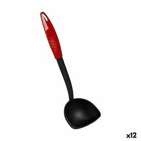 Zajemalka plastika rdeča črna najlon (6