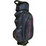 Jucad Silence Dry Dark Blue/Pink Golf torba Cart Bag