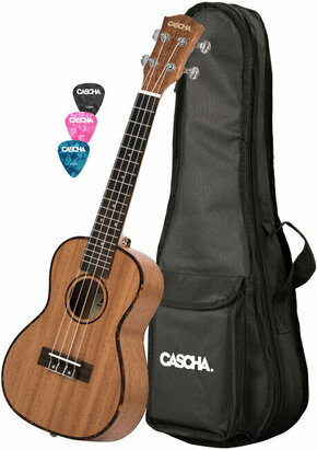 Cascha HH2035L Koncertne ukulele Natural