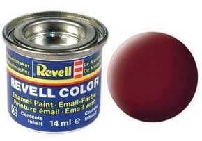 Barva emajla Revell - 32137: mat rdeče rjava mat