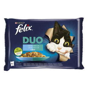 Felix hrana za mačke Fantastic DUO trska in losos