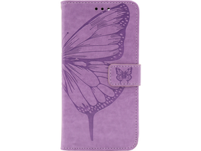 Chameleon Samsung Galaxy A52/ A52 5G/ A52s 5G - Preklopna torbica (WLGO-Butterfly) - vijolična
