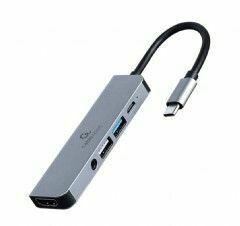 CABLEXPERT Adapter USB-C 5-v-1 USB