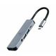 CABLEXPERT Adapter USB-C 5-v-1 USB, HDMI, PD + audio