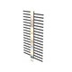 BIAL radiator A300 Lines 1374mm x 750mm antracit 31012751302