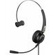Slušalke Sandberg - USB Office Headset Pro Mono (USB; mikrofon; nadzor glasnosti; 2,1 m kabel; črna)