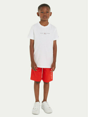 Otroški komplet Tommy Hilfiger rdeča barva - rdeča. Komplet za otroke iz kolekcije Tommy Hilfiger. Model izdelan iz udobne pletenine.