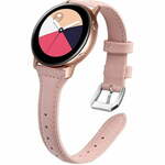 4wrist Slim leather strap for Samsung Galaxy Watch - Pink 20 mm