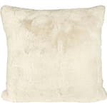 Winter Home Blazina iz umetnega krzna Guanaco 45x45 cm - Butter Full Fur