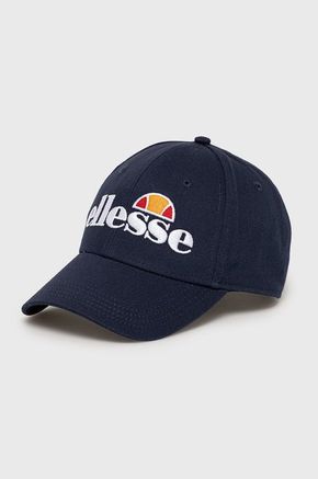 Ellesse kapa - mornarsko modra. Baseball kapa iz kolekcije Ellesse. Model izdelan iz gladkega materiala.