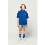 Otroške bombažne kratke hlače Bobo Choses - pisana. Otroški kratke hlače iz kolekcije Bobo Choses, izdelane iz vzorčaste tkanine. Model iz izjemno udobne bombažne tkanine.