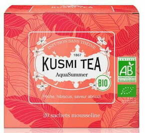 Kusmi Tea Organic AquaSummer muslinske vrečke